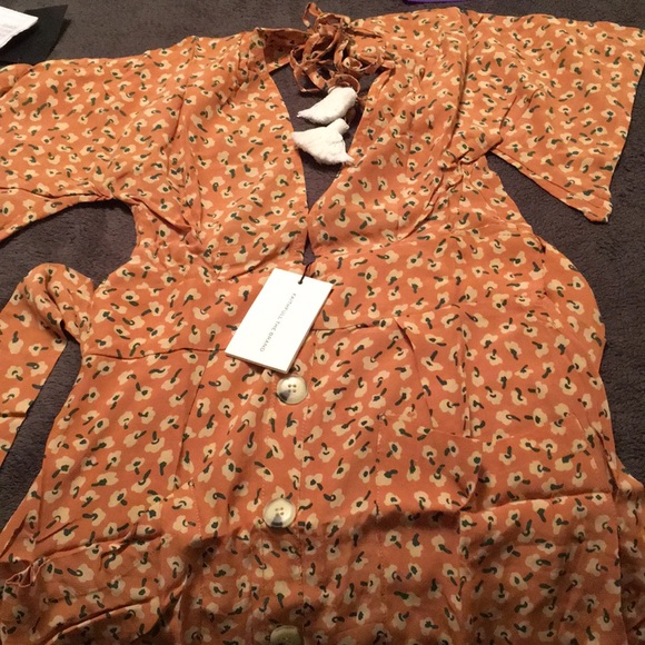 Faithfull the Brand Umbria Mini Dress NWT - Picture 8 of 8